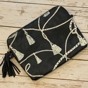 Chico's Printed Tassel Tech Padded Case